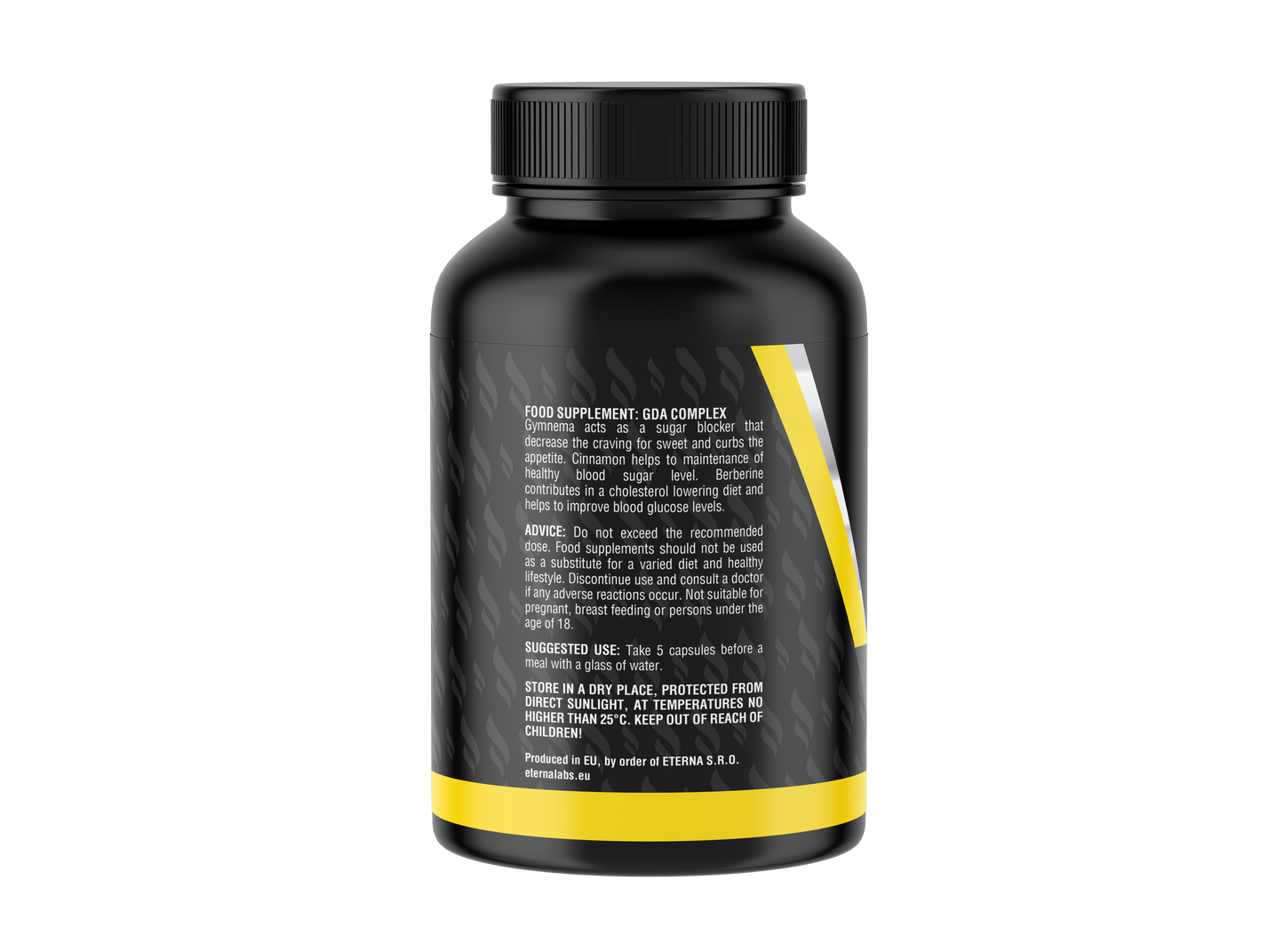 Integratore di Berberina GDA Complex 500mg, 300 capsule EXTRA FORTE