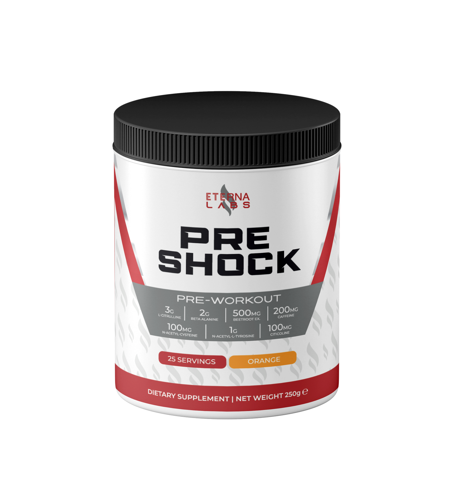 EternaLabs Preshock – Pre-Workout Ultra-Dosato per Prestazioni Estreme