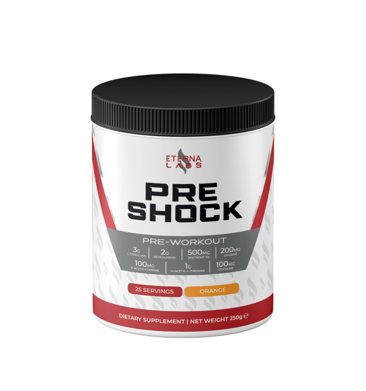 EternaLabs Preshock – Pre-Workout Ultra-Dosato per Prestazioni Estreme