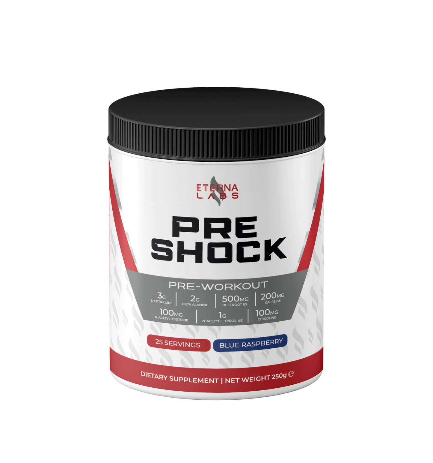 EternaLabs Preshock – Pre-Workout Ultra-Dosato per Prestazioni Estreme