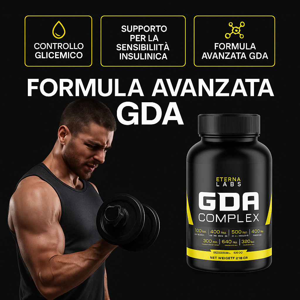 Integratore di Berberina GDA Complex 500mg, 300 capsule EXTRA FORTE