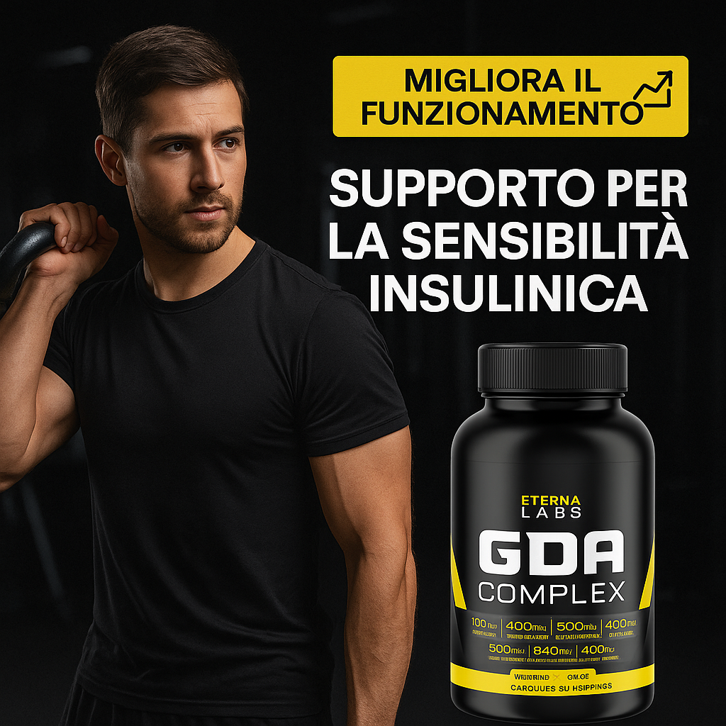 Integratore di Berberina GDA Complex 500mg, 300 capsule EXTRA FORTE